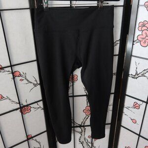 Fabletics Powerhold Black Leggings Size Medium